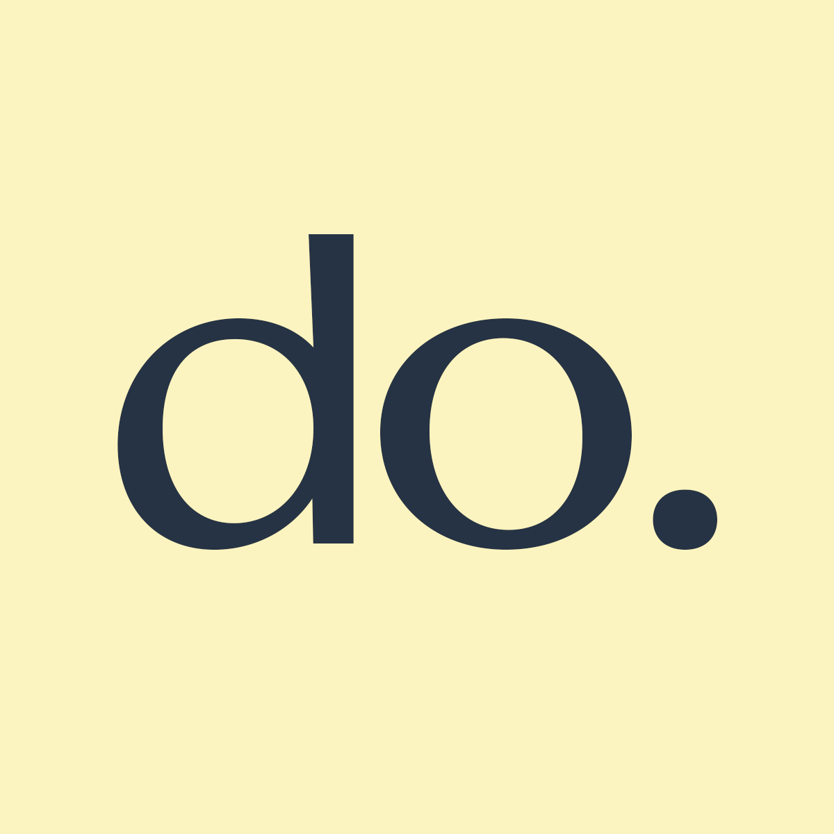 "thanks, it's do.design"
